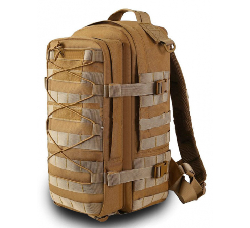Тактический рюкзак RealArm 44x25x23см, песочный по низким ценам в магазине Пневмач