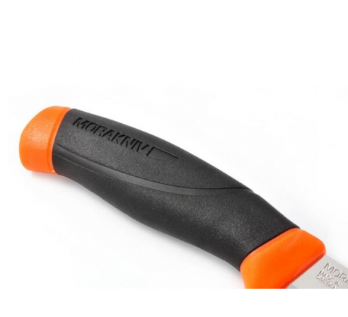 Нож Morakniv Companion F серрейт, нержавеющая сталь, прорезиненная рукоять c оранжевыми накладками по низким ценам в магазине Пневмач