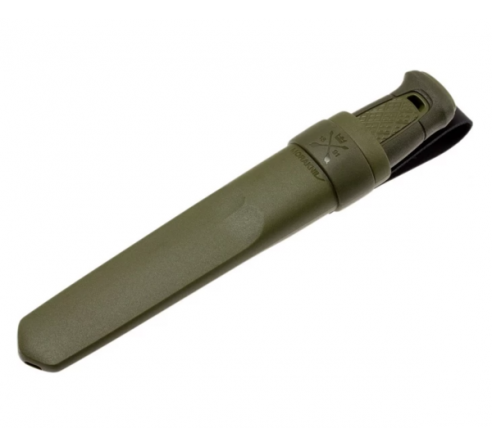 Нож Morakniv Kansbol, нержавеющая сталь, прорезиненная ручка, зеленый 12634 по низким ценам в магазине Пневмач