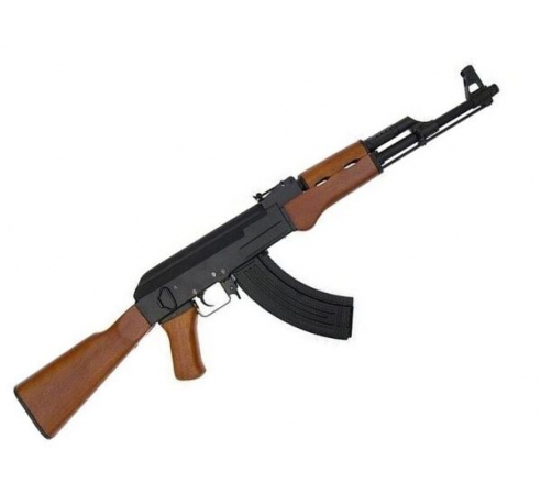 Автомат страйкбольный CYMA RK-47, AEG, металл, дерево, ЗУ, АКБ (CM042) по низким ценам в магазине Пневмач