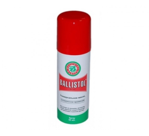 Масло оружейное Ballistol спрей 50 мл (21460) по низким ценам в магазине Пневмач
