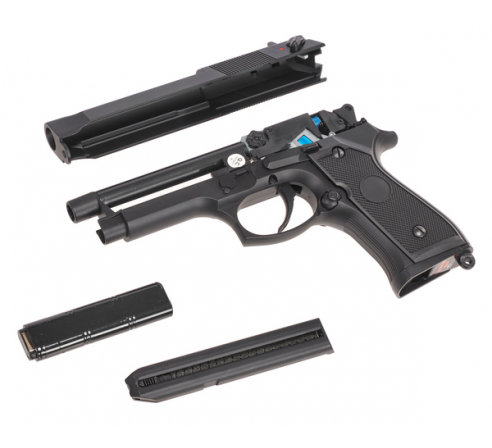 Пистолет страйкбольный M92, CYMA, AEP (CM126) по низким ценам в магазине Пневмач