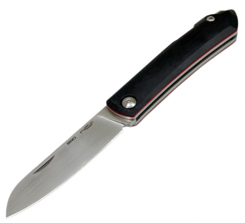 Нож складной  N.C.CUSTOM "Bro" G10 Black/Red по низким ценам в магазине Пневмач
