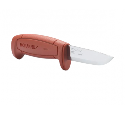Нож Morakniv Basic 511 углеродистая сталь, пластиковая ручка (красная) по низким ценам в магазине Пневмач