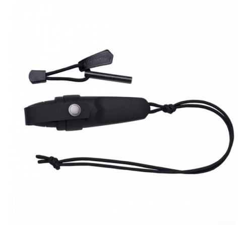 Нож Morakniv Eldris, нержавеющая сталь, цвет черный, с ножнами		 по низким ценам в магазине Пневмач