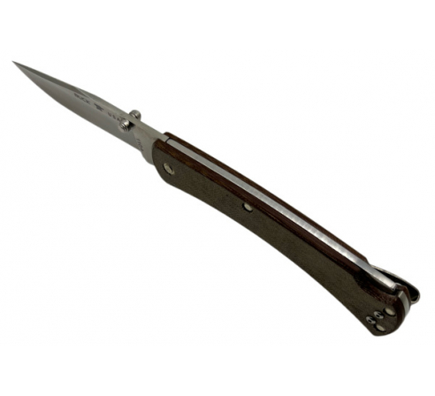 Нож BUCK 0110BRS4 110 Folding Hunter Slim Pro, сталь S30V, рукоять коричневая микарта по низким ценам в магазине Пневмач