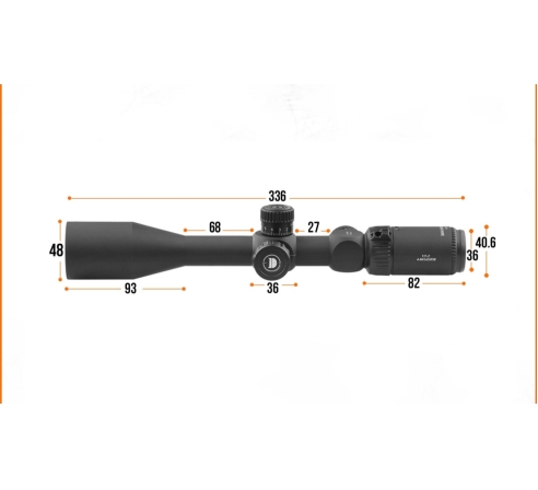 Оптический прицел DISCOVERY VT-Z 4-16X42SFIR FW25 по низким ценам в магазине Пневмач