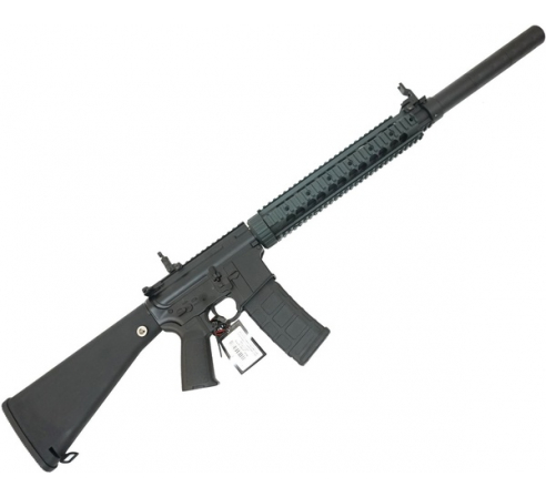 Страйкбольный автомат CYMA M16A4, металл, пластик, модератор, RIS, ЗУ, АКБ - CM072 по низким ценам в магазине Пневмач