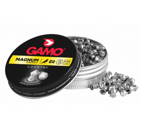 Пули пневматические GAMO Magnum 4,5мм, 0,49г (250шт.) по низким ценам в магазине Пневмач