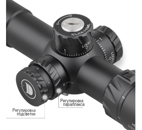 Оптический прицел DISCOVERY HD 2-12X24SFIR FFP FW30 по низким ценам в магазине Пневмач