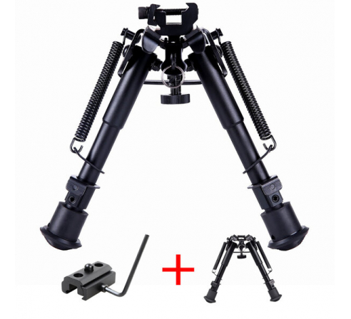 Сошки RealArm с креплением weaver 15-23см + крепл. с антабкой по низким ценам в магазине Пневмач
