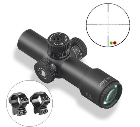 Оптический прицел DISCOVERY HT-NV 3X24IR FD30  по низким ценам в магазине Пневмач
