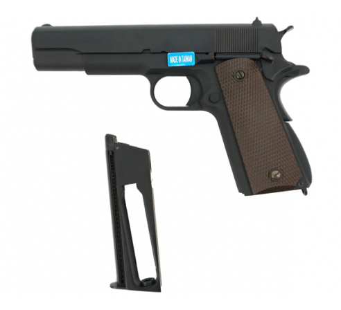 Пистолет страйкбольный WE COLT M1911А1, металл, Gen 2 CO2 , WE-E017C-SV по низким ценам в магазине Пневмач