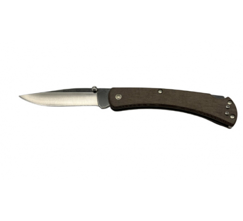 Нож BUCK 0110BRS4 110 Folding Hunter Slim Pro, сталь S30V, рукоять коричневая микарта по низким ценам в магазине Пневмач