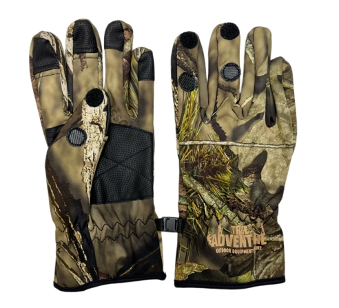 Перчатки охотника и рыбака антискольз.накладки BH-GL02 по низким ценам в магазине Пневмач