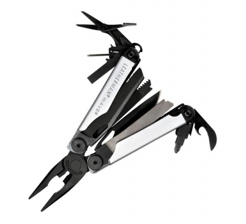 Мультитул Leatherman wave plus black & silver нейлоновый чехол 832622 по низким ценам в магазине Пневмач