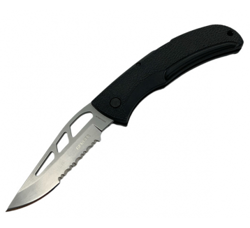 Нож Gerber E-Z Out Skeleton, серрейтор, коробка по низким ценам в магазине Пневмач