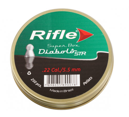 Пули пневматические RIFLE STR Diabolo 5,5мм (250шт.) по низким ценам в магазине Пневмач