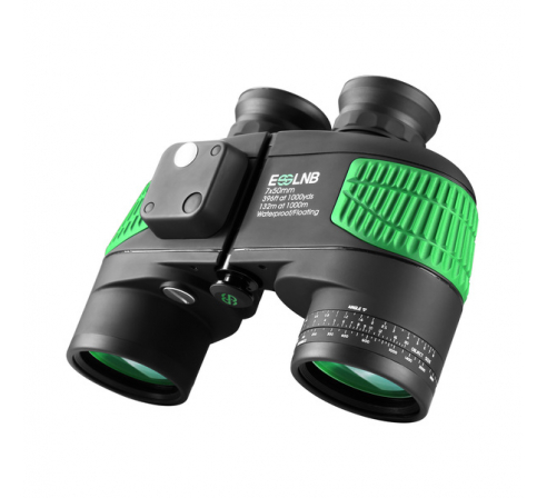 Бинокль RealArm армейский в чехле 7X50 HD W18 водонепроницаемый, с компасом по низким ценам в магазине Пневмач