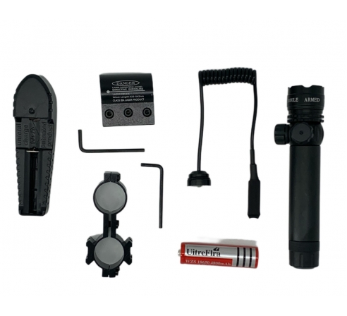 Лазерный целеуказатель (ЛЦУ) RealArm 803 20 мм Weaver по низким ценам в магазине Пневмач