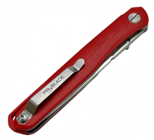 Нож складной Mr.Blade "ASTRIS" red handle, satin по низким ценам в магазине Пневмач