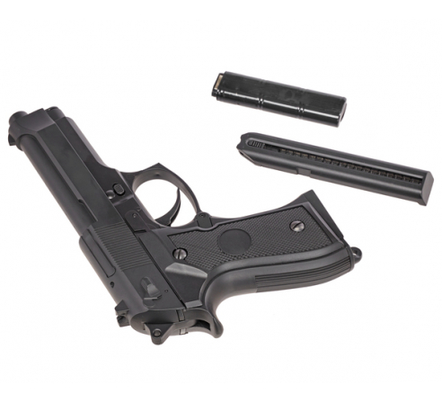 Пистолет страйкбольный M92, CYMA, AEP (CM126) по низким ценам в магазине Пневмач