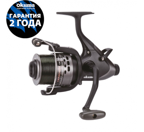 Катушка Okuma Carbonite XP Baitfeeder 155a + доп. шпуля по низким ценам в магазине Пневмач
