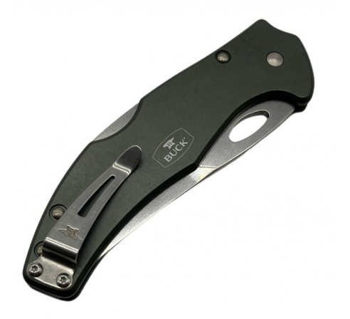 Нож BUCK  Ascend LT Black (B0715BKS) оливковая алюминиевая рукоять по низким ценам в магазине Пневмач