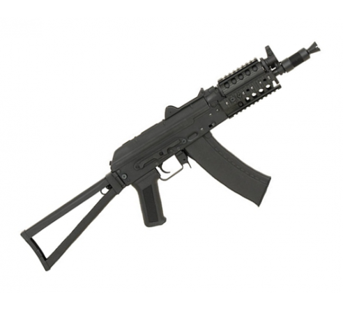 Страйкбольный автомат CYMA RKC-74У AEG,мет.,черный пластик,RIS, склад. рам. прикл., ЗУ, АКБ - CM045C по низким ценам в магазине Пневмач