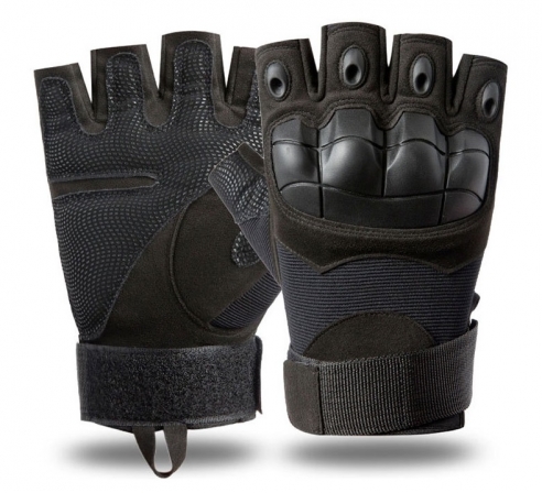 Перчатки тактические RealArm Z902 без пальцев чёрного цвета XL по низким ценам в магазине Пневмач