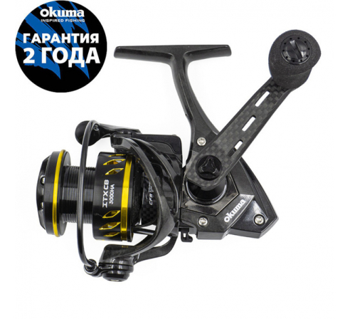 Катушка OKUMA ITX CB 3000H Spinning 6.0:1 High Speed по низким ценам в магазине Пневмач