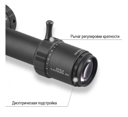 Оптический прицел DISCOVERY ED-ELR 5-40x56SFIR FW35 по низким ценам в магазине Пневмач