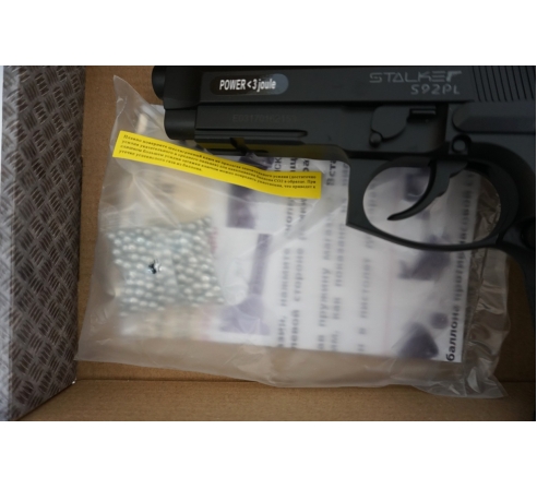Пневматический пистолет Stalker S92PL  по низким ценам в магазине Пневмач