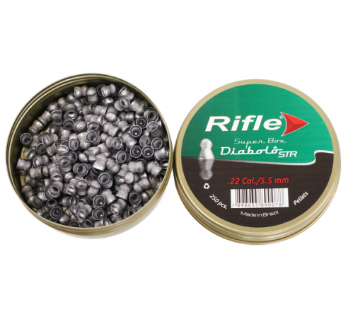Пули пневматические RIFLE STR Diabolo 5,5мм (250шт.) по низким ценам в магазине Пневмач