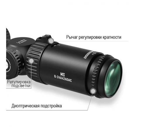 Оптический прицел DISCOVERY MS 6-24X42AOAC FD25 по низким ценам в магазине Пневмач