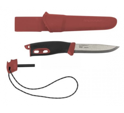 Нож Morakniv Spark Red, нержавеющая сталь, цвет красный			 по низким ценам в магазине Пневмач