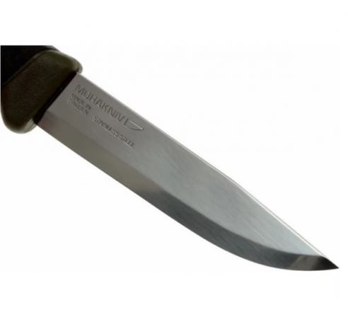 Нож Morakniv Companion MG (s), нержавеющая сталь, цвет хаки, 11827 по низким ценам в магазине Пневмач