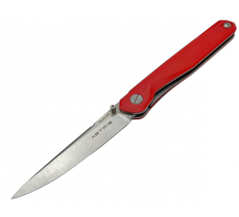Нож складной Mr.Blade "ASTRIS" red handle, satin по низким ценам в магазине Пневмач