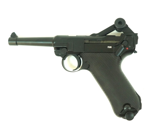 Пневматический пистолет Umarex P.08 Blowback по низким ценам в магазине Пневмач