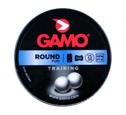 Пули пневматические GAMO  Round Pellets 4,5 мм 0,53 грамма (500 шт.) по низким ценам в магазине Пневмач