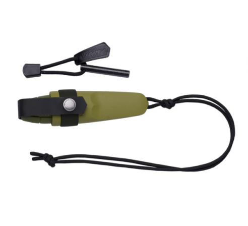 Нож Morakniv Eldris, нержавеющая сталь, цвет зеленый по низким ценам в магазине Пневмач