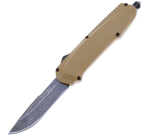 Нож Mr.Blade Rover Stonewash сталь 9Cr14MoV, рукоять tan по низким ценам в магазине Пневмач