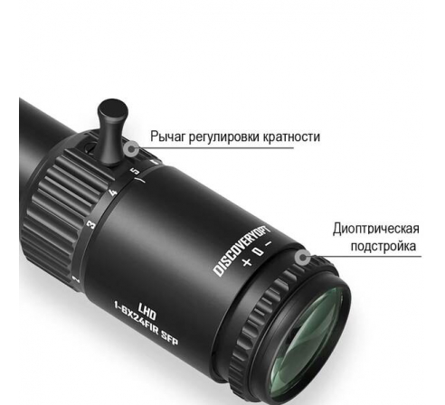 Оптический прицел DISCOVERY LHD 1-6x24FIR SFP по низким ценам в магазине Пневмач