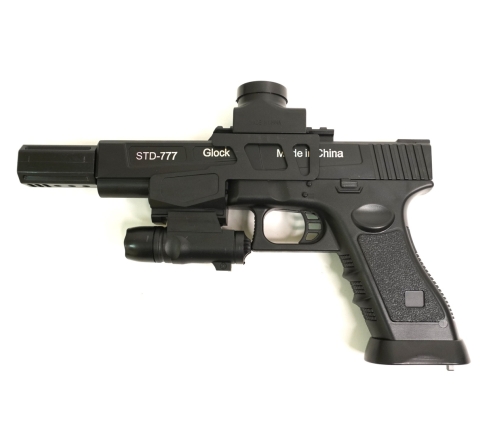 Пистолет бластер Angry Ball Glock (777) по низким ценам в магазине Пневмач