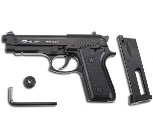 Пневматический пистолет Gletcher BRT 92FS (TAR92) (аналог беретты 92) по низким ценам в магазине Пневмач
