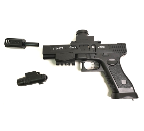 Пистолет бластер Angry Ball Glock (777) по низким ценам в магазине Пневмач
