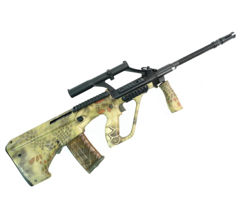 Страйкбольный автомат APS Steyr AUG-A1 Military Adjustable Scope(790mm)AEG,металл,пластик, KU902HL по низким ценам в магазине Пневмач