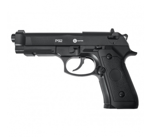 Пневматический пистолет Gunter P92 (аналог беретты 92) по низким ценам в магазине Пневмач