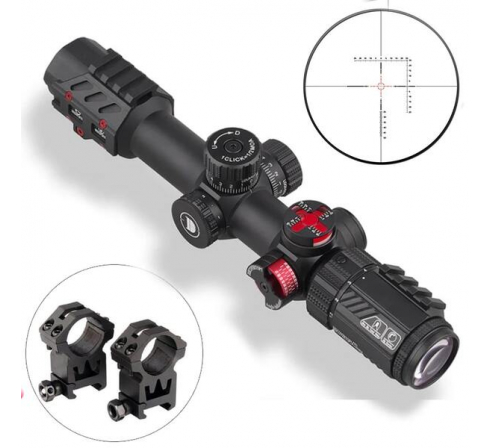 Оптический прицел DISCOVERY WG 1.2-6X24IRAI FW30 по низким ценам в магазине Пневмач