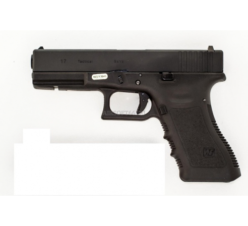 Страйкбольный пистолет WE GLOCK-17 gen3, металл слайд, WE-G001A-BK по низким ценам в магазине Пневмач